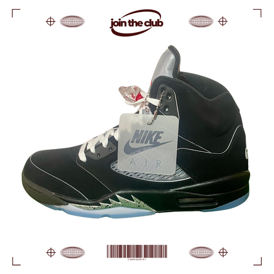 Air Jordan 5 Retro Metallic Black Reimagined