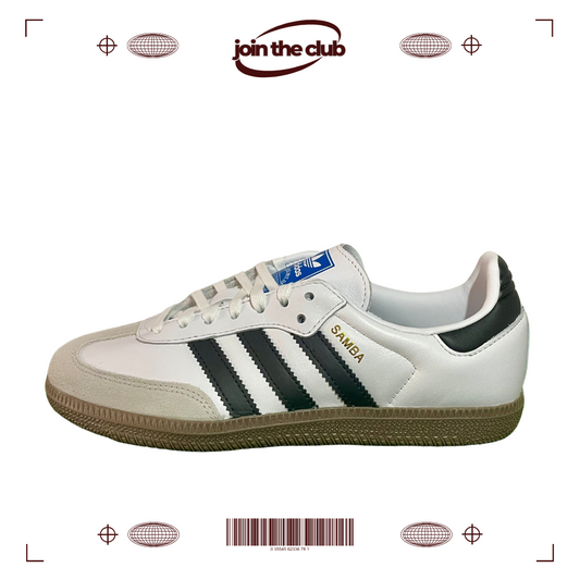 adidas Samba OG White Black Gum (J)